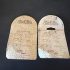  2  Vintage Solid Brass Corbin Cabinet Door Or Drawer Lock With Keys-rare