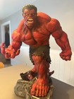 Marvel Sideshow Exclusive Red Hulk Premium Format Statue 1 4 Scale - Avengers