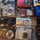 Lot Of 41 Digital Cameras Nikon  Canon  Sony  Etc - For Parts Or Repair Only  6