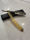 Dubl Duck Satin Wedge Straight Razor-ca 1950 s-pearl Duck Line-solingen  Germany