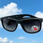 54mm 622 t3 Ray-ban Justin Rb4165 Black gray Gradient Polarized Lens Sunglasses