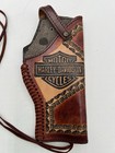Vintage Harley-davidson Leather Motorcycle Tool Pouch Holster Made Mexico