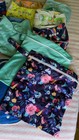 Starter Lot 10 Lil  Helper Cloth Diapers With Tons Of Inserts  2 Diaper Bags