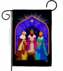 3 Wise Kings Garden Flag Nativity Wintertime Decorative Gift Yard House Banner