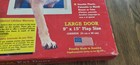 New The Ideal Pet Products Large Pet Door 9x15  Dog Cat Entry Grande Plastic