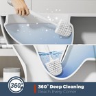 Toilet Brush  3 Pack Toilet Brush And Holder Set Bathroom Accessories  Toilet