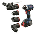 Bosch Gsr18v-535fcb15-rt 18v Drill driver W  Flexiclick Certified Refurbished
