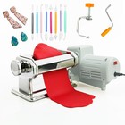 Electric Polymer Clay Roller Machine - Dual Mode Press  6 Thickness Settings  60