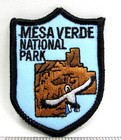 Vintage Mesa Verde National Park Jacket Patch Colorado Travel Souvenir