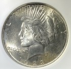 1923 Peace Silver Dollar Ana Ms63 Anacs 1st Gen Small White Holder Very Choice