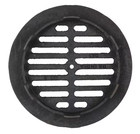 Ads 8  Nyloplast Drop-in Grate     Ductile Iron  Round  Black  Fits 8  Pipe