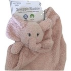 Modern Baby Girl Pink Elephant Lovey Plush Snuggle Blankie Cuddle Toy 15 5  Nwt