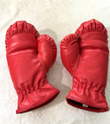Everlast Slip-on Training Boxing Gloves Red S m For Bag Training 15oz Nwot