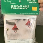 Vintage Merri Mac Santa Face Ho Ho Ho Kit 88-23 Sealed Tiny Treasure Ornament