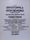 Broadway Souvenir Program  Sammy Davis  Jr  Stop The World 1978 New Condition 