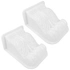 2pcs Roman Column Mold Xps Concrete Corbel Formwork Tool For Home Decor