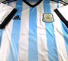 Javier Mascherano   Autographed Team Argentina Adidas Brand Soccer Jersey   Bas