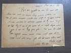 Old Collectible Postcard From Poland To Palestine 1940   s