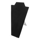 Necklace Easel Pad Black Velvet Display Holder Stand 8-1 2 Inch Height