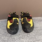 La Sportiva Mens 41 Black Yellow Skwama Climbing Bouldering Vibram Grip2 S-heel