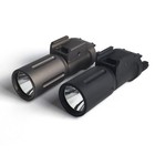 18350 Tactical Led Weapon Light 1000lm Metal Flashlight Pistol For Picatinny Us