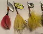 12 Musky Pike Bucktails Spinners Lures Mepps 5 Aglia Giant Killer Buchertail