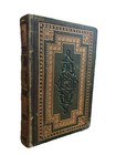 Lot Of 5 Antique Vintage Decorative Literature  Verse  Poetry Gilt 19th Et Al 