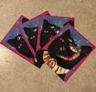 Original 4 5x3 5 Art Print-    cosmic Kitty   