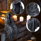 Unique 5 1 Inch Black Grim Reaper Statue Gothic Decor For Shelf And Table