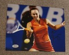 Martina Hingis Signed 8x10 Photo Tennis Champ  5 W coa proof Psa dna Am57143