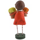 Lori Mitchell Mumsey Flowers Girl Folk Art Figurine