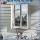 Mirrored Medicine Cabinet Bathroom Wall Mount Storage Organizer Mirror Cabinet