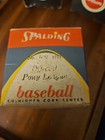 Vintage Spalding Official Pony League Baseball  New In Box