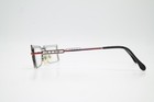 Vintage Casanova Lc-5 Silver Copper Square Eyeglasses Frame