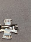 Cross Sterling Silver Pin Or Brooch 1886 - Antique