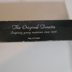 The Swanson Tommy Tonette Black Plastic Music Recorder Vintage Made In Usa