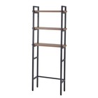 Bathroom Toilet Rack 3 Shelf Over The Toilet Organizer Stand Brown