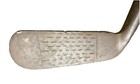 Invincible Putter Hand Forged With Script Letters Hickory Shaft Rh Leather Grip