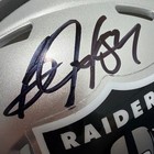 Bo Jackson Signed Autographed Oakland Raiders Speed Mini Helmet Jsa Witness Coa