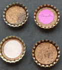 Lot Of 4 Different Root Beer Ginger Soda Bottle Caps Crowns Cork Back