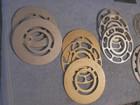 Lot Of 14 Wheel Spacers For Oval Track Racing - Most Are Tapered