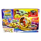 Hot Wheels Power Smashers Charge And Chase Challenge Play Set Car Track New