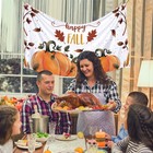 3x5ft Happy Thanksgiving Fall House Flag Holiday Decor With Brass Grommets