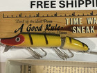 Heddon Special Edition Wood Jointed Vamp Lure  4 75  Box Paper  1030  7300w-l