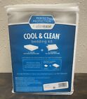 Allerease Cool   Clean Bedding Kit 3 Pc Mattress Protector- Queen Size
