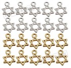 Diy Lot Of 20 Soul Star Of David Pendant Amulet Charm Jewish Judaica Jewelry