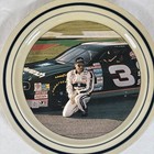 Vtg 1992 Dale Earnhardt  3 Newcor Stoneware Plate Satellite Cobalt Blue 4028