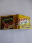 Vintage Rare Collectible Matchbook Cover Sparkling Rock Spring Water And   