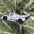 Sauber Mercedes C9 Christmas Tree Ornament     Gift For Mercedes Racing Fans