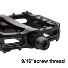 Mountain Bike Pedal  Aluminum Alloy Flat Platform Bicycle Pedals With Reflect   